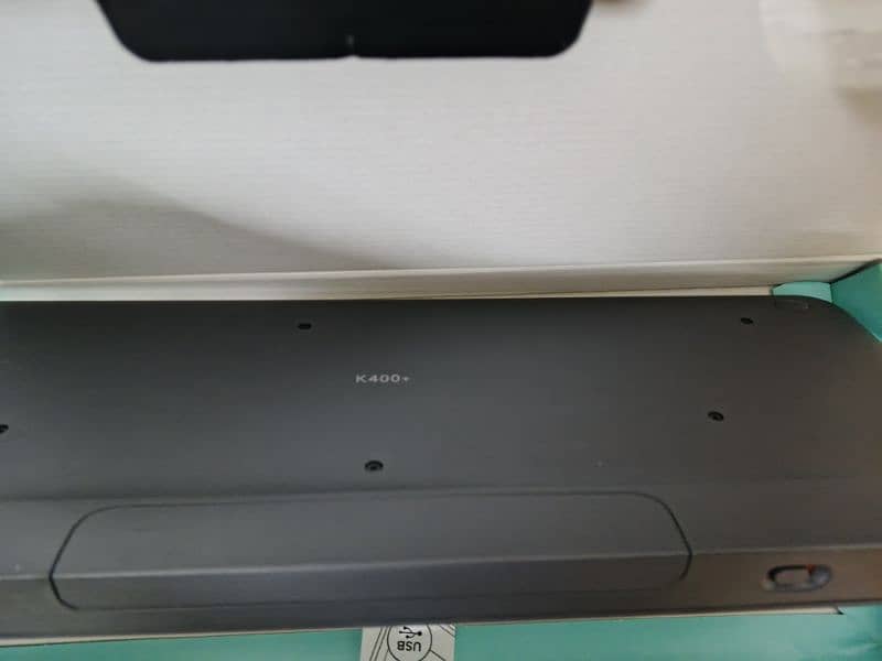 Logitech K400 Plus dual wireless keyboard mouse 5