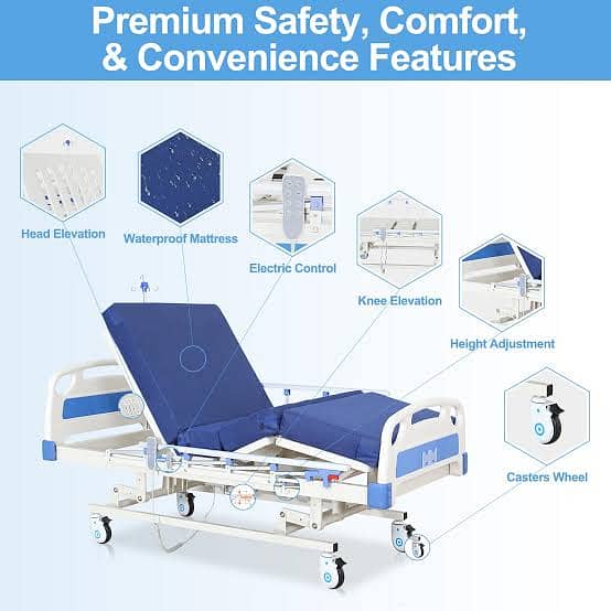 Patient Bed in pakistan/Electric bed /Patient bed / ICU & Hospital Bed 0