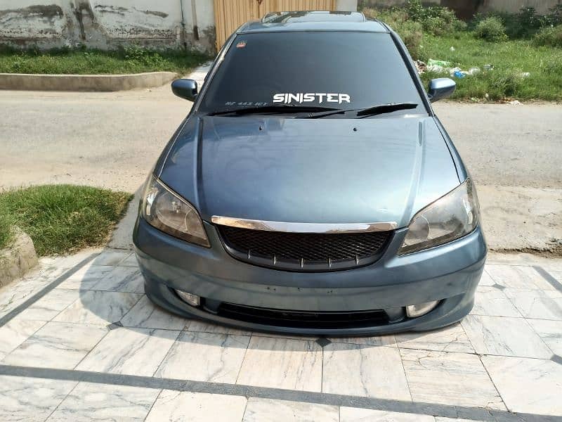 CIVIC ES 2005 FOR SALE WITH DIABLO REAR RIMS 4