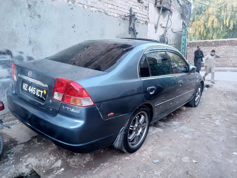 CIVIC ES 2005 FOR SALE WITH DIABLO REAR RIMS 8