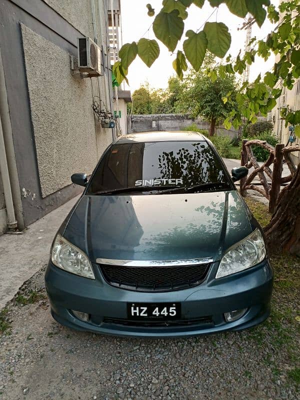 CIVIC ES 2005 FOR SALE WITH DIABLO REAR RIMS 9