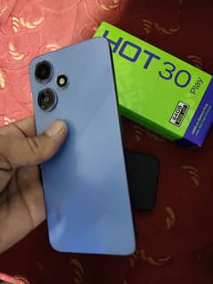 Infinix hot 30 play 10/9.5 condition with box