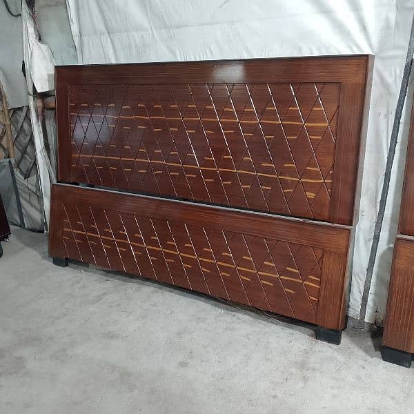 bed king size 72x78 delivery free in Lahore 9