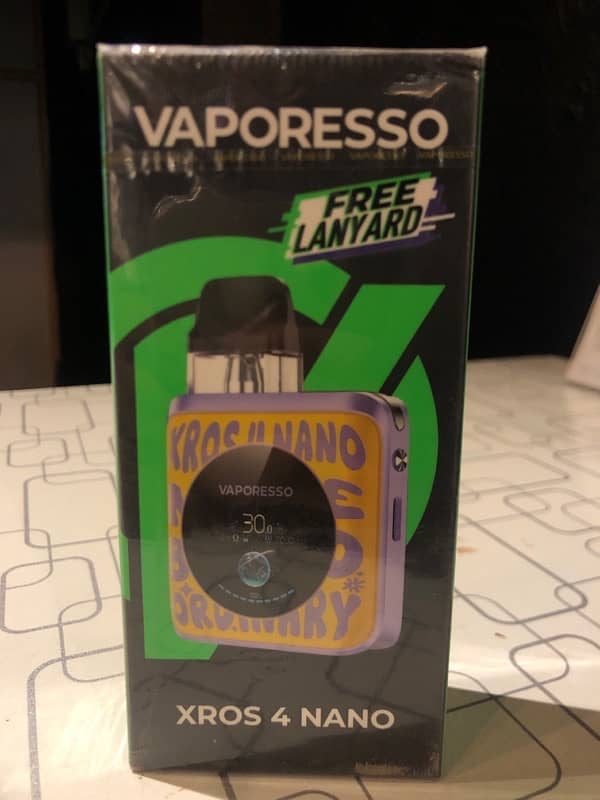 Vapresso Xross 4 nano pod 0