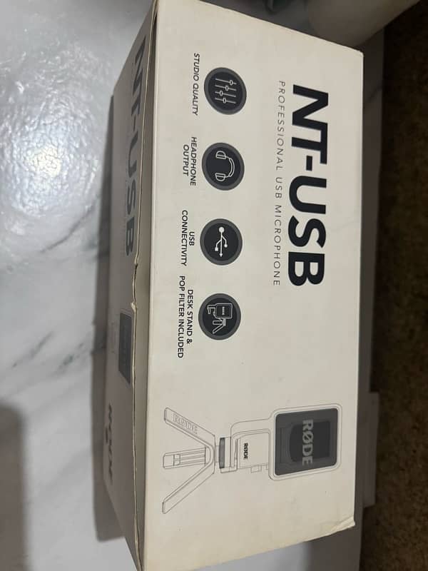 Rode Nt Usb Mic With Complete Box and 2 Years Warranty 1