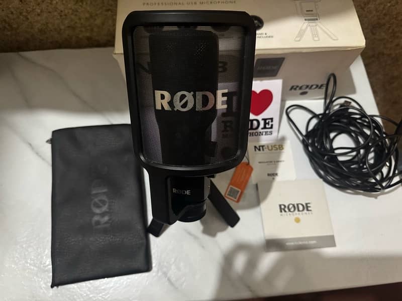 Rode Nt Usb Mic With Complete Box and 2 Years Warranty 2