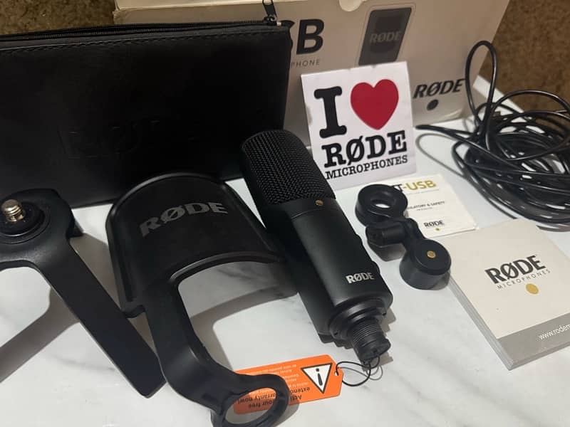 Rode Nt Usb Mic With Complete Box and 2 Years Warranty 5