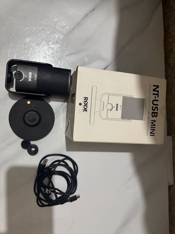 Rode Nt Usb Mini Complete Box and Complete Warranty 0