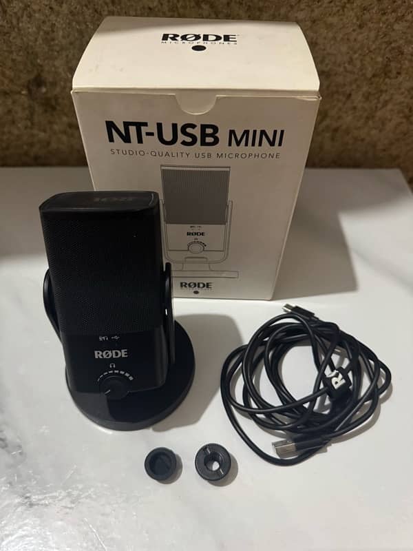 Rode Nt Usb Mini Complete Box and Complete Warranty 3