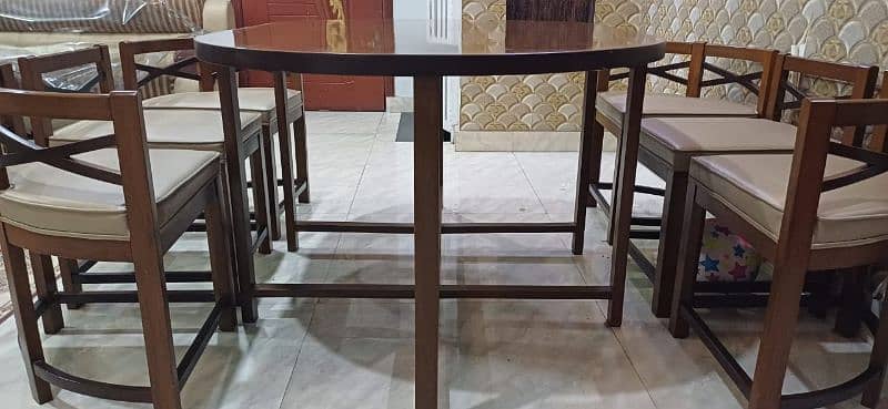 Dinning table set with 6 chairs 4