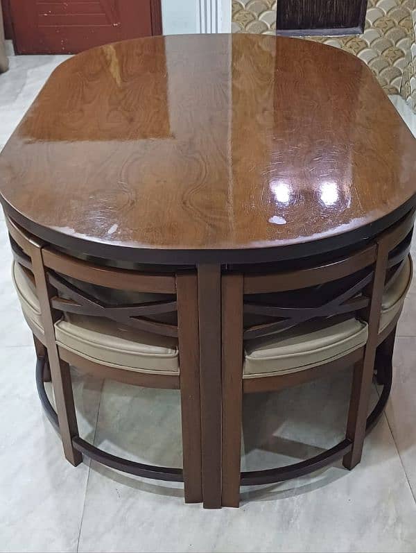 Dinning table set with 6 chairs 7