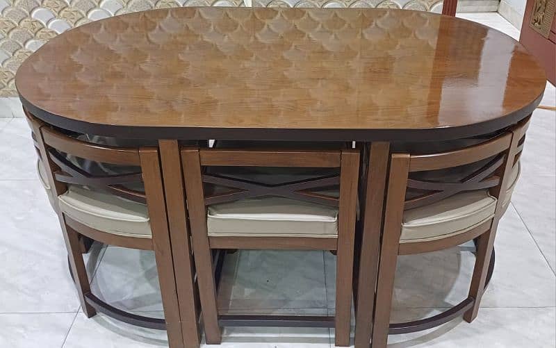 Dinning table set with 6 chairs 8