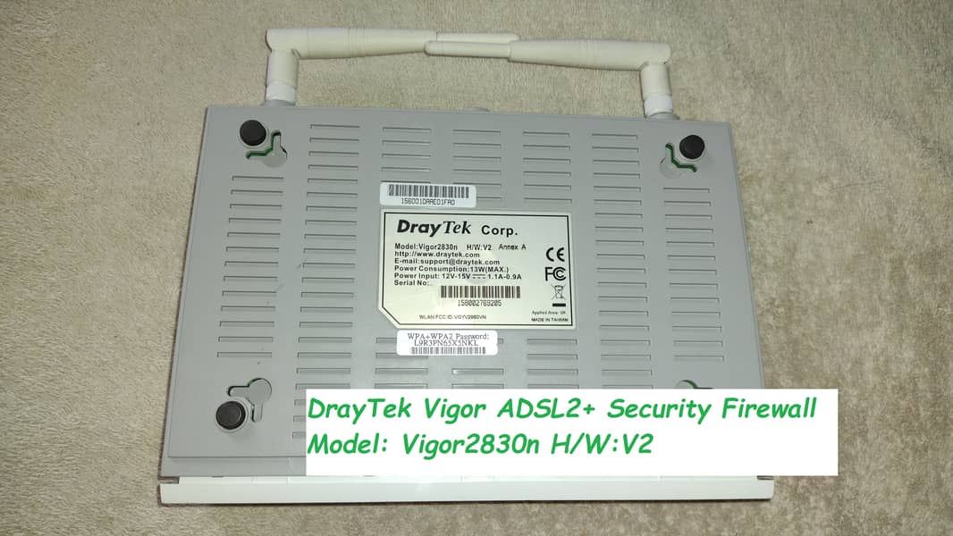 draytek vigor security firewall wifi router 6