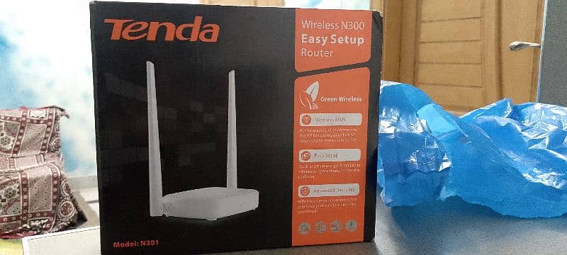 full new tenda router with box 2