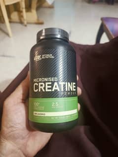 Micronised Creatine Powder (Unflavored).