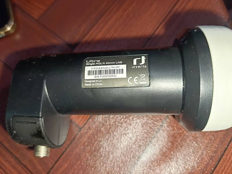 black ultra inverto ku band new LNB  designed for weak satellites. . . 8