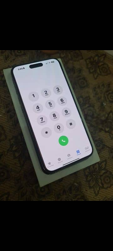 I phone 15 pro Max  Natrual titinume  dual sim pta approved 3