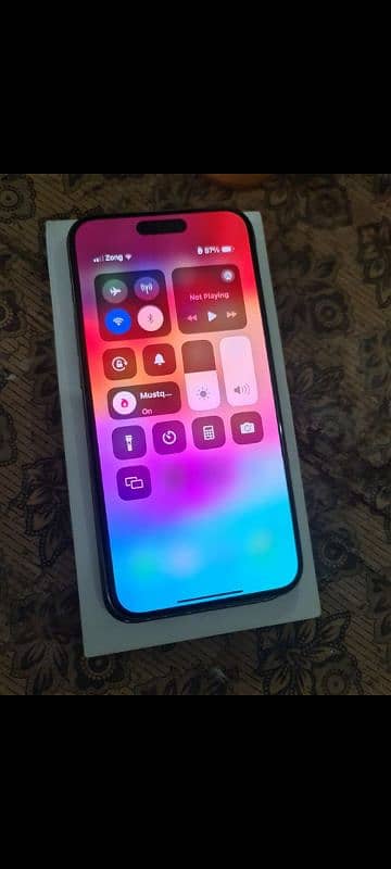 I phone 15 pro Max  Natrual titinume  dual sim pta approved 7