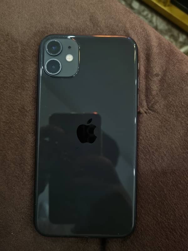 Iphone 11 Jv Non Pta 128Gb With Glass Protector ,Charger and Case 1