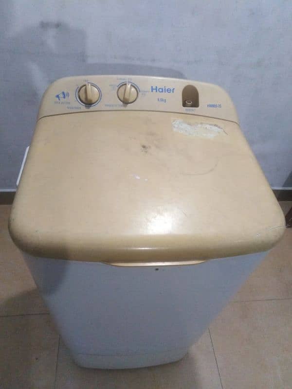 Haier Washing Machine 4