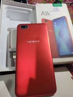 oppo A1k with box charge