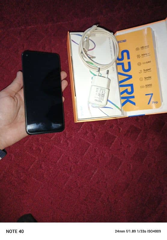 Tecno spark 7 pro 03109698101 wathsapp 2