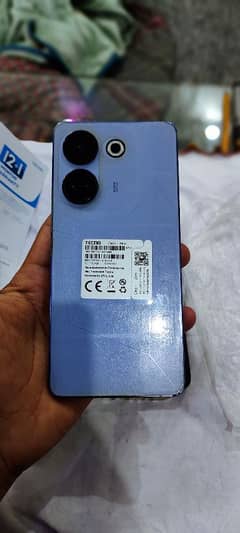 Tecno comon 20 with box chger