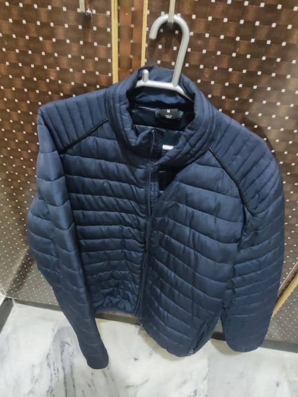 Navy Blue Puffer Jacket for Sale 4