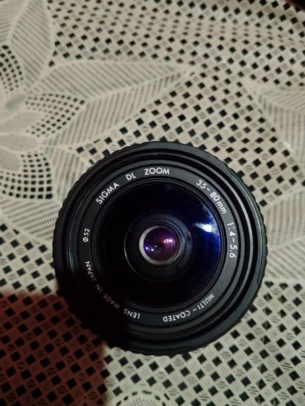 lens 35:80mm sigma in good condition 0