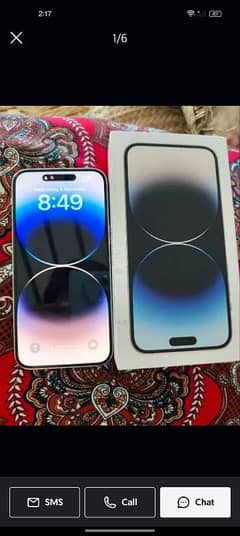 iPhone 14 Pro Max with Box 10/10 Condition