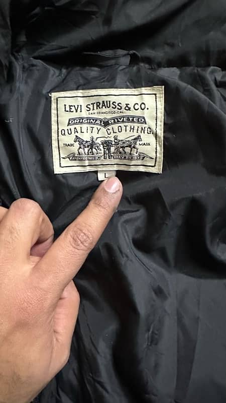 levi’s duck down jacket 1