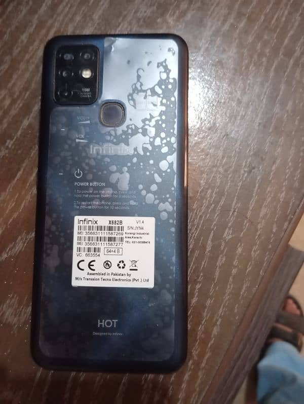 infinix hot 10 full box 1