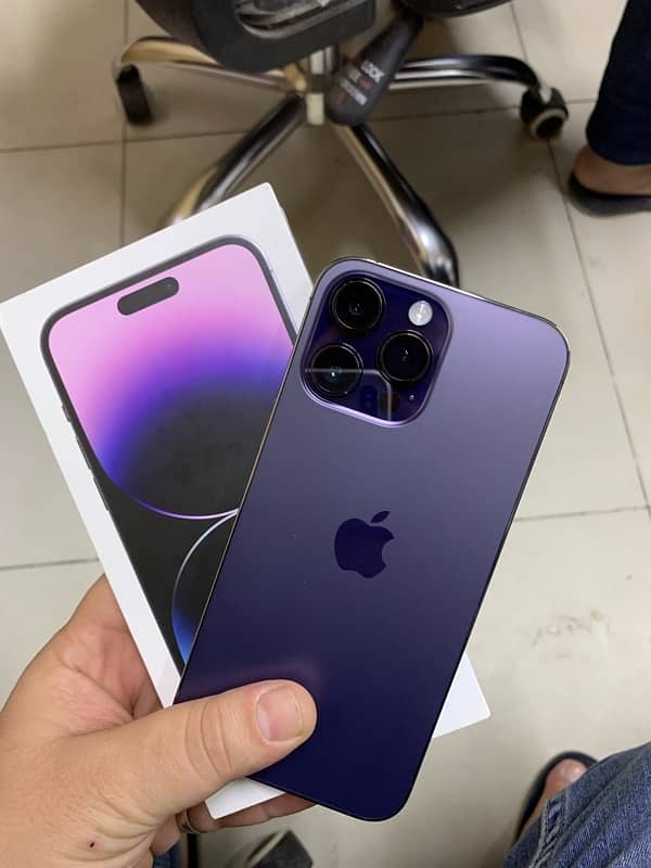 IPHONE 14 PRO MAX 256GB PTA HK 2