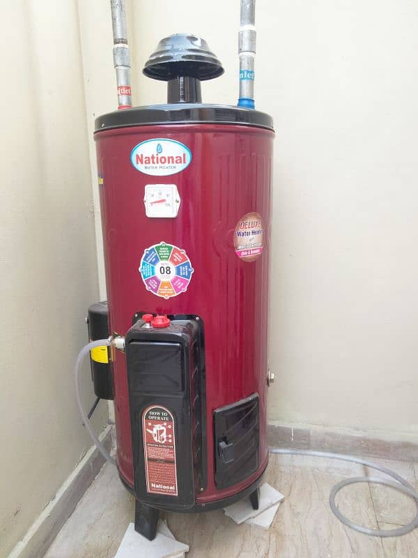 DUEL GEYSER (LPG + ELECTRIC) 15 GALLON NEW CONDITION 0