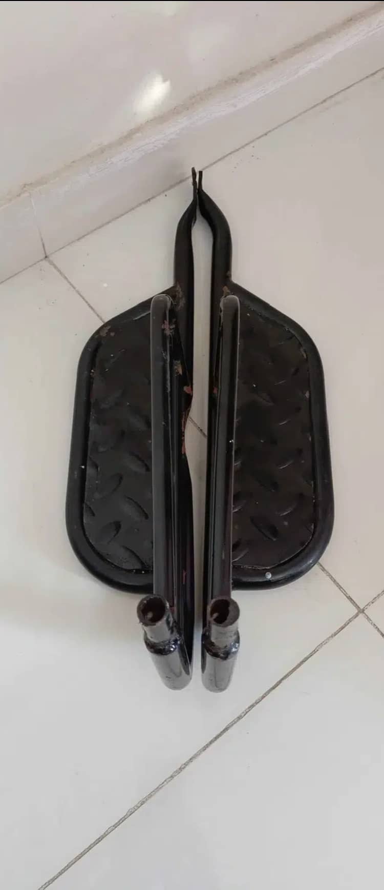 Honda Cg 125 Bike Heavy Carrier Footrest 7