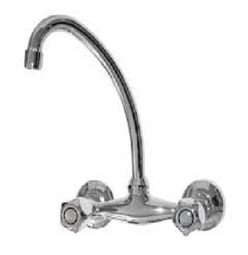 Kitchen Sink Mixer Total Brass Sink water tap Hot and Cold Water tap 0