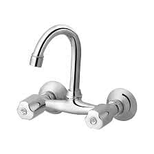 Kitchen Sink Mixer Total Brass Sink water tap Hot and Cold Water tap 1