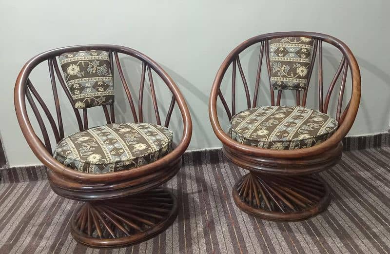 Antique Sofa Set || Wooden Sofa Set || 3 Antique Sofas 4