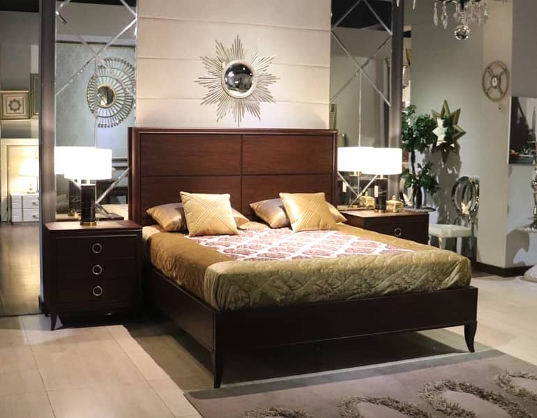 Elegant Design wooden Bed sets on Whole sale price 5