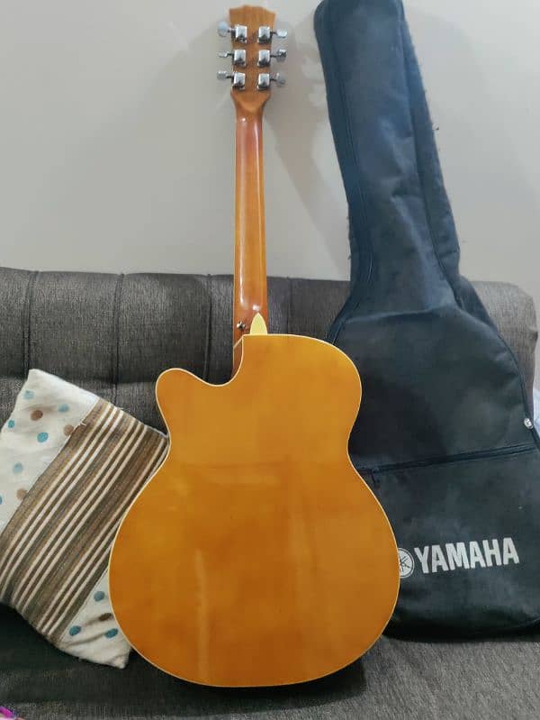 Guitar with bag and picks 5