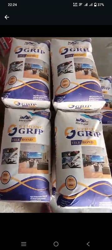 "STRONG GRIP" Tile bond (HIGH QUALITY ADHESIVE)20kg 0