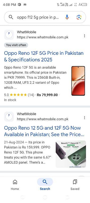 oppo Reno12F 12/256gb 03117721988 Whatsapp 3