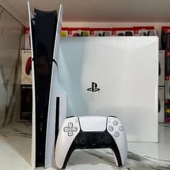 Ps5 Slim Game 2 Controller 1TB With Complete Box Disk Edition