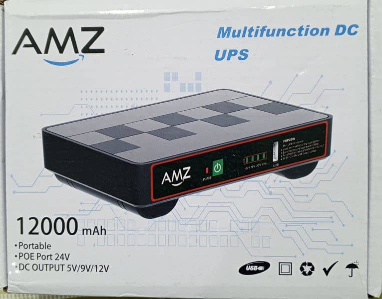 Mini UPS Power Bank For Wifi Router 1