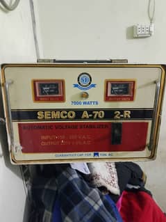 Semco stabilizer 7000watt