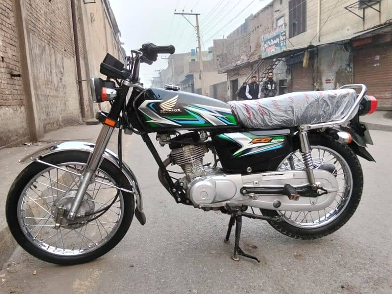 Honda CG22/23 model Punjab register. O3O8-56-88-797. 3