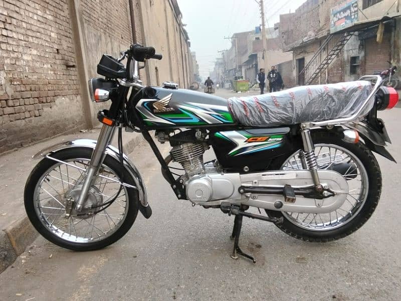 Honda CG22/23 model Punjab register. O3O8-56-88-797. 4