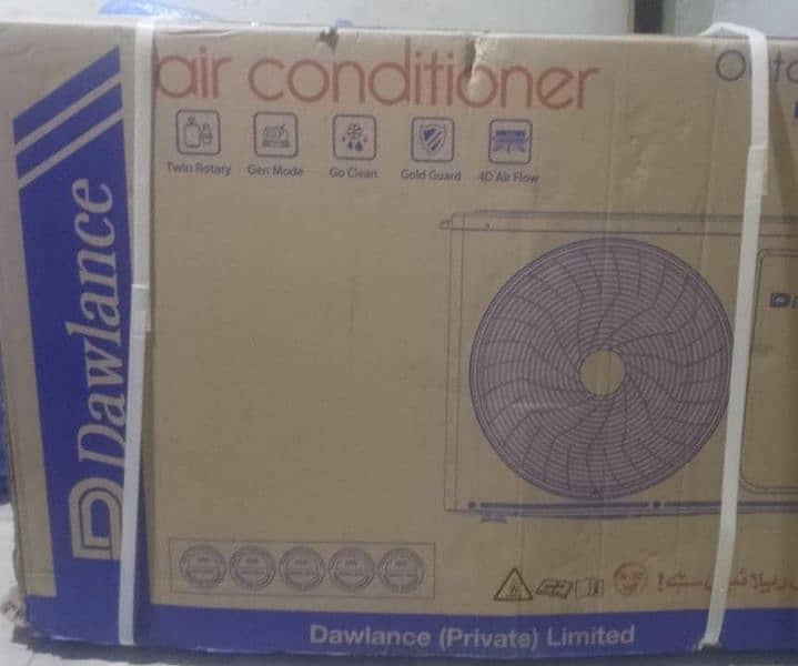 Dawlance inverter ac econo plus x  1.5 ton ac warranty card is open 0