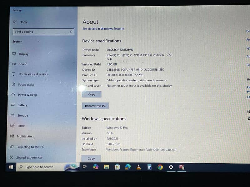 Dell Inspiron 5520 Core i5 3rd Generation 7