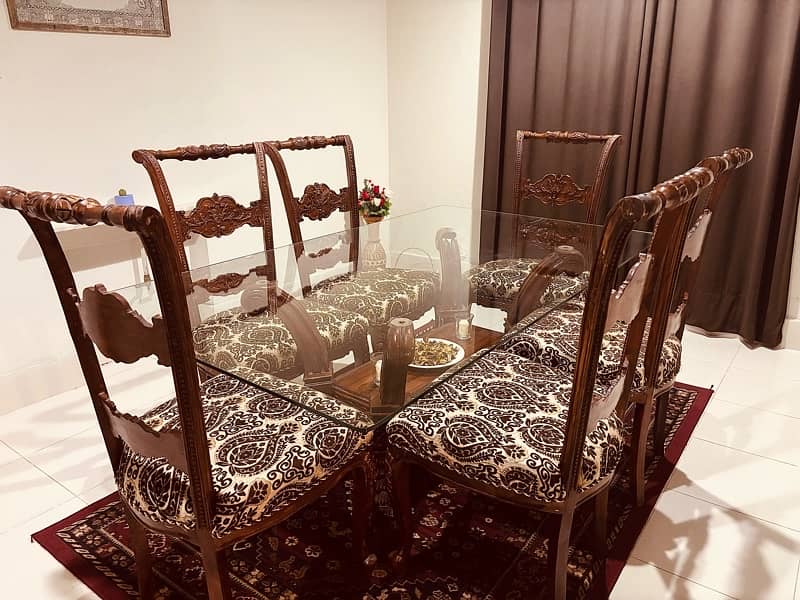 Chinioti style 6 seater Dining Table for Sale! 0